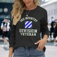 3Rd Infantry Division Veteran Long Sleeve T-Shirt Gifts for Her
