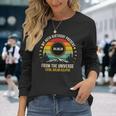 My 40Th Birthday Present From The Universe Solar Eclipse Long Sleeve T-Shirt Gifts for Her