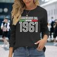 60 Anni Compleanno Nonno Papà Nato1961 Regalo Italiener Langarmshirts Geschenke für Sie