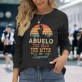 Abuelo The Man The Myth The Legend Retro Vintage Abuelo Long Sleeve T-Shirt Gifts for Her