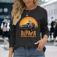 Alpapa Alpakaatertag Bester Papa Del Welt Alpakaatertag Langarmshirts Geschenke für Sie