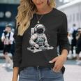 Astronaut Dj Planets Space Long Sleeve T-Shirt Gifts for Her