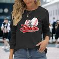 Atlanta Strong Cute Heart Souvenir Im Proud Of Atlanta Long Sleeve T-Shirt Gifts for Her