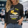 Atme Verdammt Nomal Atme Chick Langarmshirts Geschenke für Sie