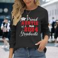 Auntie Senior 2024 Proud Auntie Of A Class Of 2024 Graduate Long Sleeve T-Shirt Gifts for Her