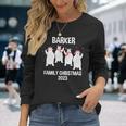 Barker Family Name Barker Family Christmas Long Sleeve T-Shirt Gifts for Her
