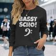 Bass Scho Vintage Bassist S Langarmshirts Geschenke für Sie