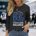 Berg Life Balance Langarmshirts Geschenke für Sie