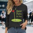 Best Dad By Paratertagsgeschenk Für Papa-Golfer Langarmshirts Geschenke für Sie