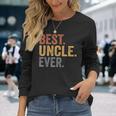 Best Uncle Ever From Niece Uncle Father's Day Long Sleeve T-Shirt Gifts for Her