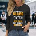 Billiard Table Carambolage Billiard Cue Billiard Club Kö Langarmshirts Geschenke für Sie