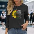 Black History Pride Black Afro African Martin Long Sleeve T-Shirt Gifts for Her