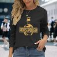 Blanton's Bourbon Horsepower Long Sleeve T-Shirt Gifts for Her