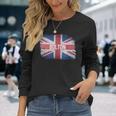 Bolton United Kingdom British Flag Vintage Uk Souvenir Long Sleeve T-Shirt Gifts for Her