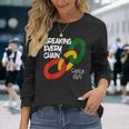Breaking Every Chain Since 1865 Junenth Freedom Long Sleeve T-Shirt Gifts for Her