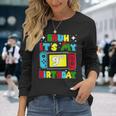 Bruh It's My 9Th Birthday Video Game 9 Years Old Birthday Long Sleeve T-Shirt Gifts for Her