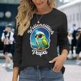 Budgie Papa Parakeet Bird Owner Welli Langarmshirts Geschenke für Sie