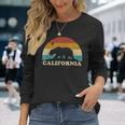 California Retro Vintage Bear Flag 70S Langarmshirts Geschenke für Sie