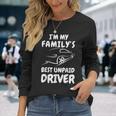 Car Guy Auto Racing Mechanic Quote Saying Outfit Long Sleeve T-Shirt Gifts for Her