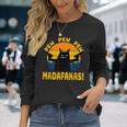 Cat Pew Pew Madafakas Vintage Long Sleeve T-Shirt Gifts for Her