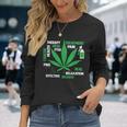 Cbd Oil Cannabinoid Hemp Heals Therapy Quote Fun Long Sleeve T-Shirt Gifts for Her