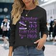 Chapter 55 Fabulous Since 1969 55Th Birthday Long Sleeve T-Shirt Gifts for Her