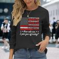 Christian White Straight Republican Unvaxxed Gun Owner Long Sleeve T-Shirt Gifts for Her