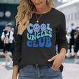 Cool Uncles Club Best Uncle Ever Fathers Day Pocket Long Sleeve T-Shirt Gifts for Her