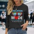 Couples Trip Matching Summer Vacation Baecation Mode-Vibes Long Sleeve T-Shirt Gifts for Her