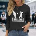 The Ct Wes Challenge Who Throws A Shoe Long Sleeve T-Shirt Gifts for Her