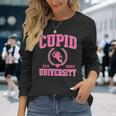 Cupid University Cute Valentine's Day Xoxo Long Sleeve T-Shirt Gifts for Her