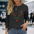Custom Name Christmas Matching Family Pajama Luka Long Sleeve T-Shirt Gifts for Her