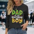Dad Of The Bugthday Boy Bug Themed Birthday Party Insects Long Sleeve T-Shirt Gifts for Her
