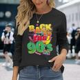 Divertida Fiesta Temática Retro De Los 90 Años 90 Camiseta de manga larga Regalos para ella
