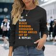Eat Sleep Basketball Repeat For Basketball Player Long Sleeve T-Shirt Gifts for Her