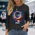 Eclipse 2024 Total Solar Astronomer Long Sleeve T-Shirt Gifts for Her