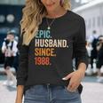 Epic Husband Since 1988 35Th Wedding Anniversary Long Sleeve T-Shirt Gifts for Her