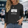 Être Gentille Tue Alors Je Suis Une Connasse T-shirt à manches longues Cadeaux pour elle