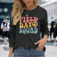 Field Day Squad Retro 70'S Happy Last Day Of School Long Sleeve T-Shirt Gifts for Her