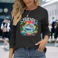 Friends Cruising 2024 Vacation Friends Dont Let Cruise Alone Long Sleeve T-Shirt Gifts for Her