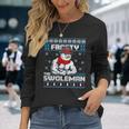 Frosty Swoleman Christmas Workout Gym Weight Lifting Long Sleeve T-Shirt Gifts for Her