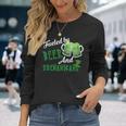 Fueled By Beer And Shenanigans St Patricks Day Beer Long Sleeve T-Shirt Gifts for Her