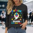 Autism Shark Puzzle Awareness Day Cute For Boys Girls Long Sleeve T-Shirt Gifts for Her