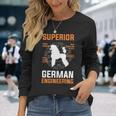 Poodle Lover Superior German Engineering Long Sleeve T-Shirt Gifts for Her