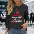 Scouting Pyromaniac Campfire Long Sleeve T-Shirt Gifts for Her