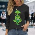 Gaming Alien Console Video Game Controller Cool Gamer Long Sleeve T-Shirt Gifts for Her