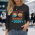 Girls Trip Bahamas 2024 Summer Vacation Beach Matching Long Sleeve T-Shirt Gifts for Her