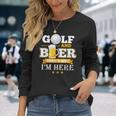 Golf Und Bier Langarmshirts Geschenke für Sie