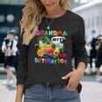 Grandma Of The Birthday Boy Family Fruit Birthday Party Long Sleeve T-Shirt Gifts for Her