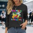 Grandpa Of The Birthday Boy Family Fruit Birthday Party Long Sleeve T-Shirt Gifts for Her
